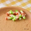 1.5cm scallions with holes