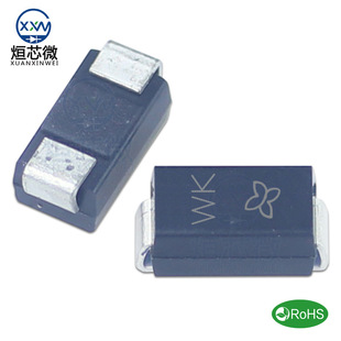 Factory Direct Smaj6.5Ca Silkscreen Wk Bidirectional 6.5V Do-214Ac Package Tvs Transient Diode