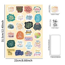 100����ɫ��־�N��Ӣ�Ķ��Z�T�f�bPӛ��������DIY��ˮ�羳���l
