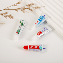 厂家批发酒店一次性小牙膏3g纤逸牙膏宾馆两面针金妹牙膏旅行装