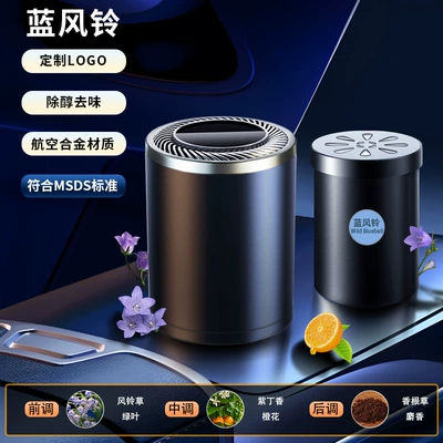Long-Lasting Scent, Men's Aromatherapy – Car Perfume Aromatherapy - 231-blue-wind-chime-balm-main-body-balm