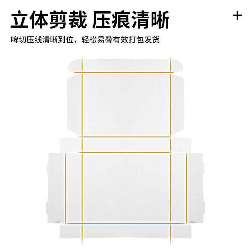 |法式绿色极简手绘花束油画瓦楞飞机盒服装礼物包装盒特硬加厚|undefined