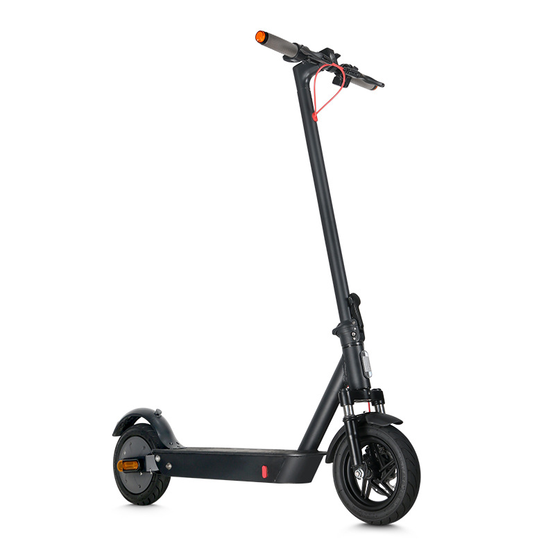 Nuevo scooter eléctrico Manke MK086 con intermitentes izquierdo y derecho, amortiguadores delanteros y traseros, 500W, scooter con batería de ultra larga duración