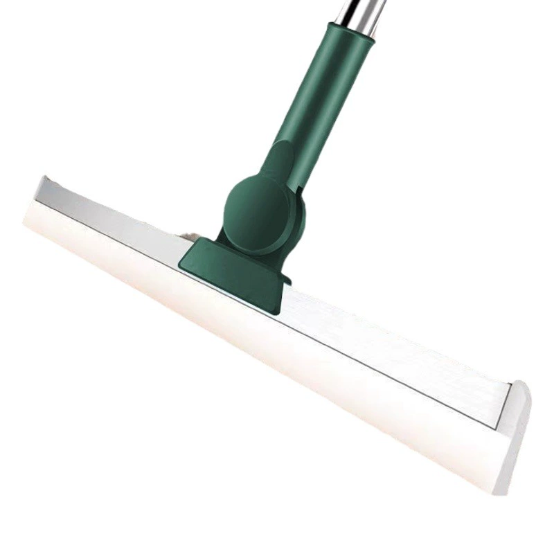 Многофункциональная щетка-стеклоочиститель для сухого и влажного двойного назначения, инструмент для чистки туалета и ванной комнаты, стеклянный пол, подметание волос, артефакт, соскабливание пола