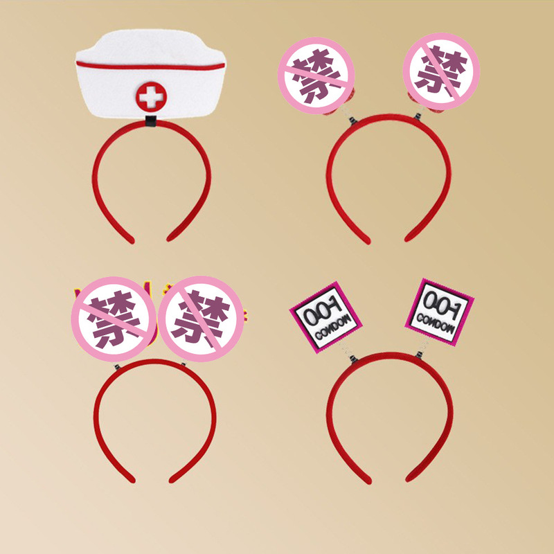 Amazon Hot New Bachelor Party Decorative Headwear Stylistic Knocking Bachelorette Party Headband Matching Amazon Hot New Bachelor Party Decorative Headwear Stylistic Knocking Bachelorette Party Headband Matching