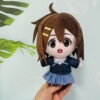 Manufacturer supply two -dimensional anime peripheral doll light sound girl Pingweize, the same cotton doll plush doll