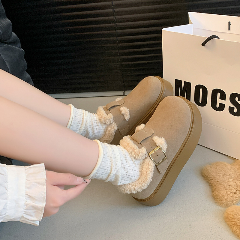 Keep warm shoes, footwear