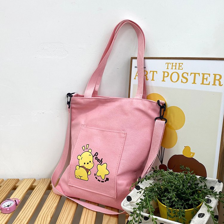 New high-appeartion-level hand-held tote bags are selling well, large-capacity single-shoulder crossbody bags, and wholesale canvas bags for junior and senior high school students undefined