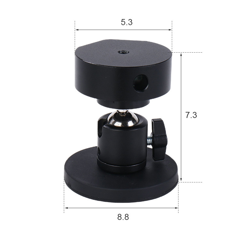 Shiyong Magnetic Car Roof Mobile Bracket Aluminum Alloy Adjustable for MINI 24/25/26 (Roof rack) - roof-gimbal-suction-cup-bracket