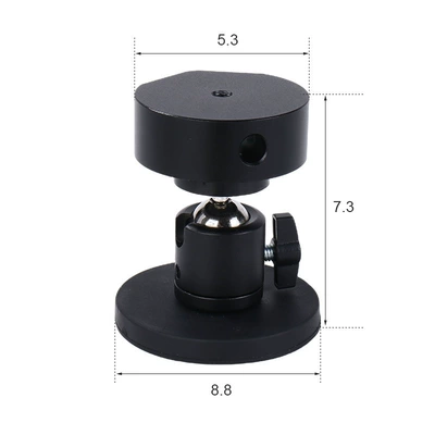 Suitable for 24/25/26 Models of Mini Magnetic Car Roof Mobile Brackets, Aluminum Alloy Adjustable Brackets for Export (Roof rack) - roof-top-gimbal-suction-cup-mount