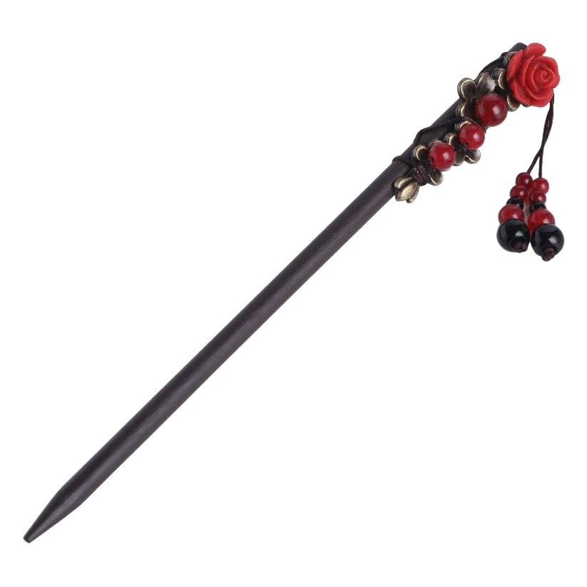 Новый китайский стиль с волосами и волосами в древнем стиле