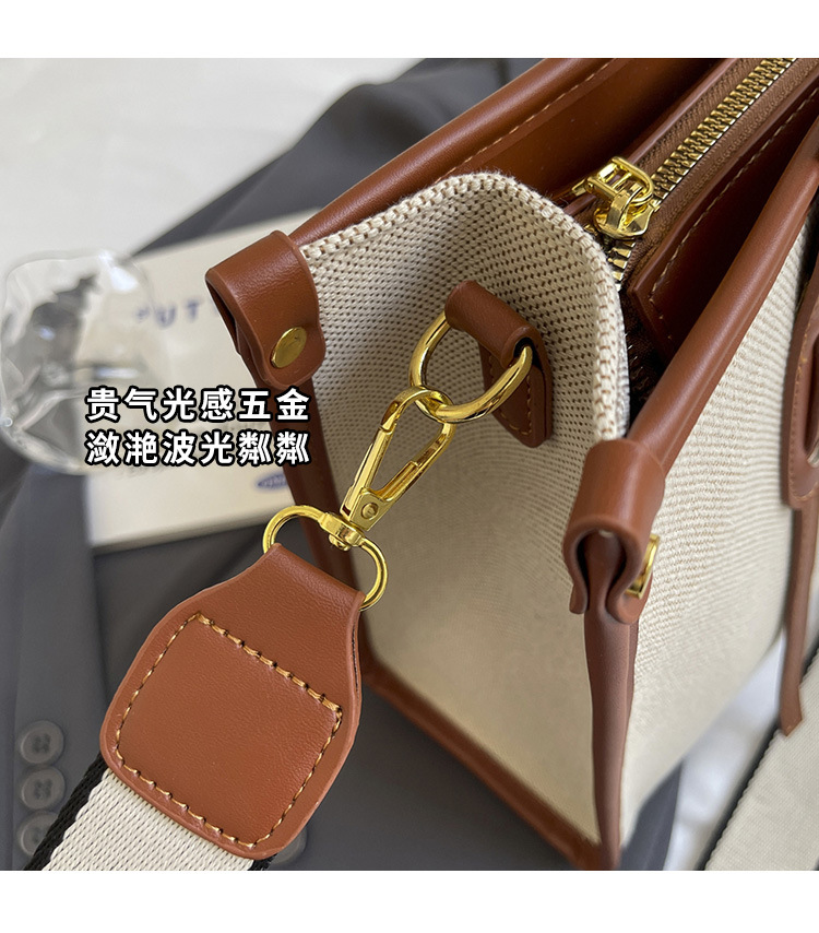 A new 2024 popular and versatile crossbody bag for women's commuting, a stylish tote bag undefined
