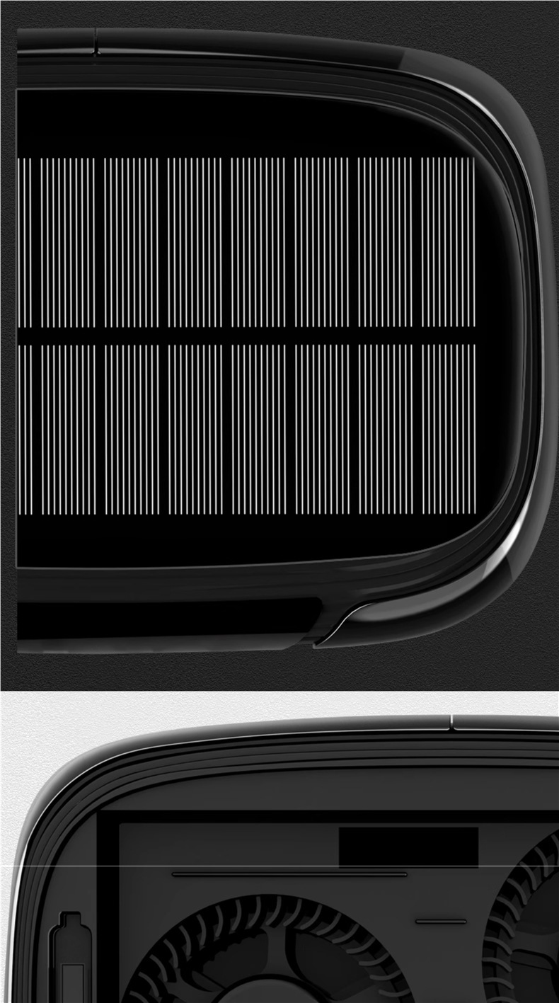 Solar Car Air Purifier Car Interior New Car Odor Removal Ozone Sterilization Formaldehyde Removal Car Aromatherapy