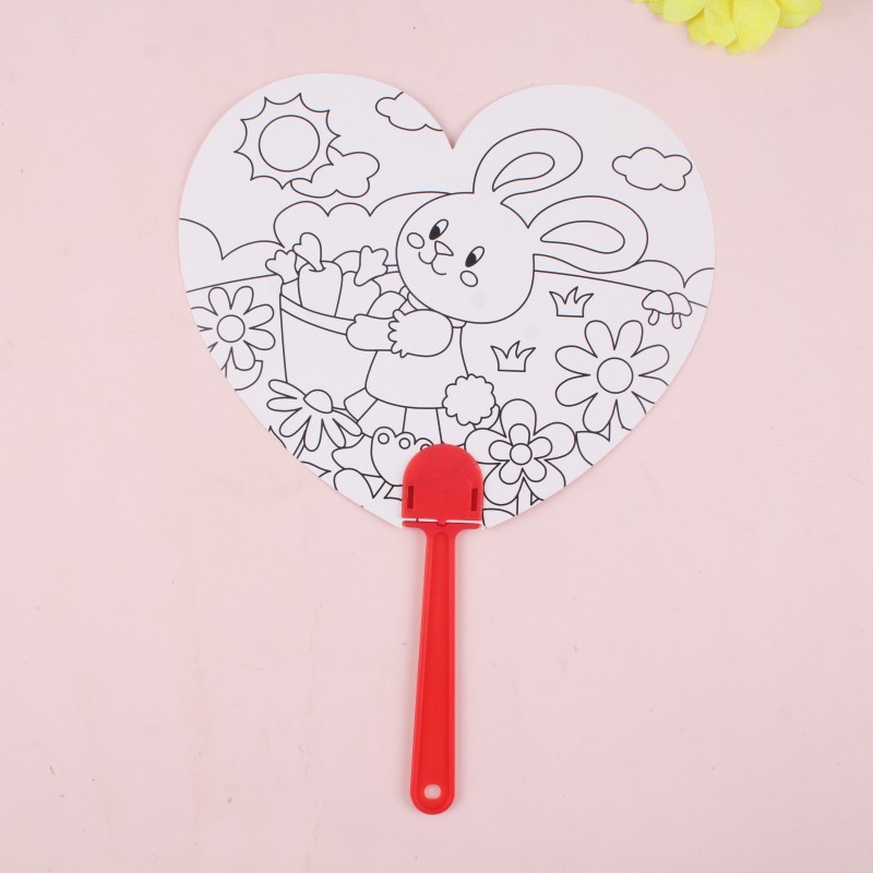 Abanico de Pintura Creativa DIY, Regalos para el Día del Niño, Actividades Escolares, Recompensas para Estudiantes, Premios, Regalos de Cumpleaños