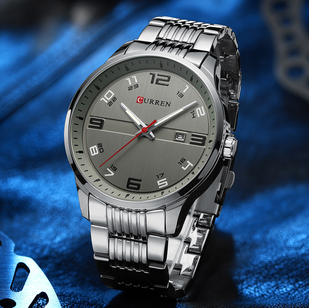 Casual Color Block Double Side Snaps Quartz Men's Watches display picture 4