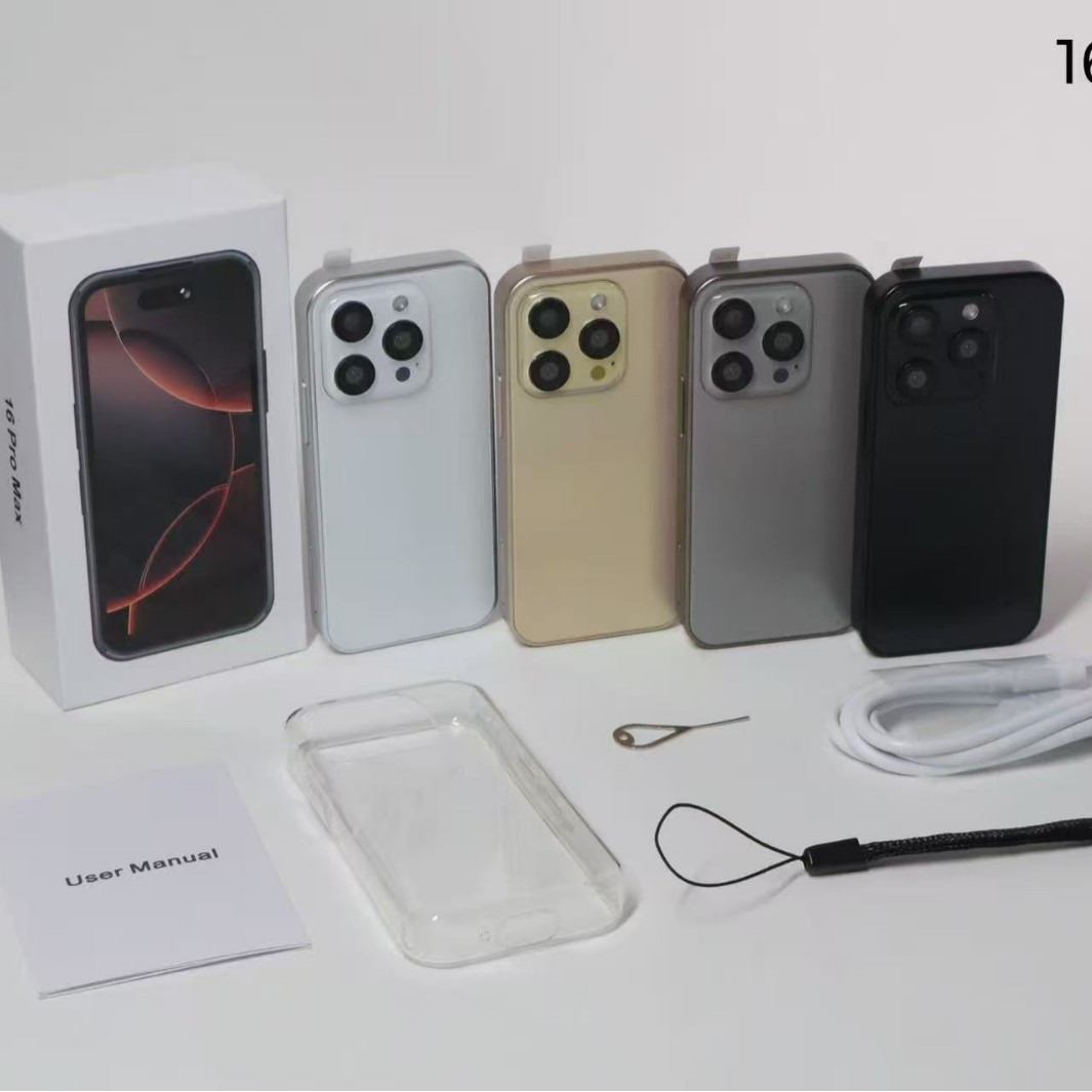 Mini I16Promax Cross-Border Mobile Phone Android Mini Mobile Phone 3.75 Inch 3g Dual Card Ultra-Thin Export