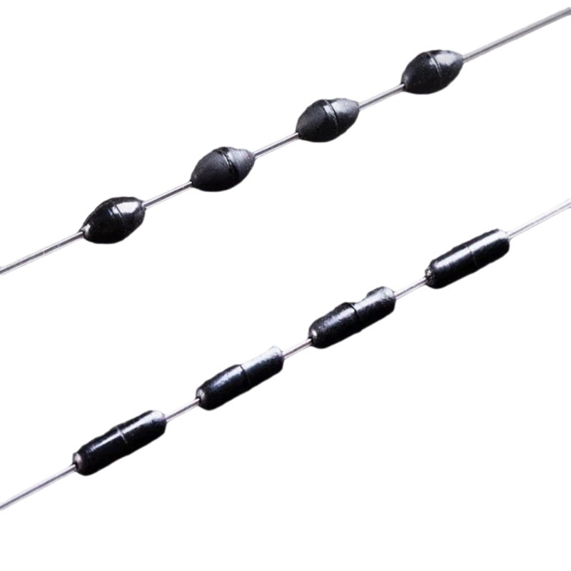 Space Bean Black Bulk Straight Column Olive Large Medium Small Rubber Space Bean Anti-lost Telescopic Accessories