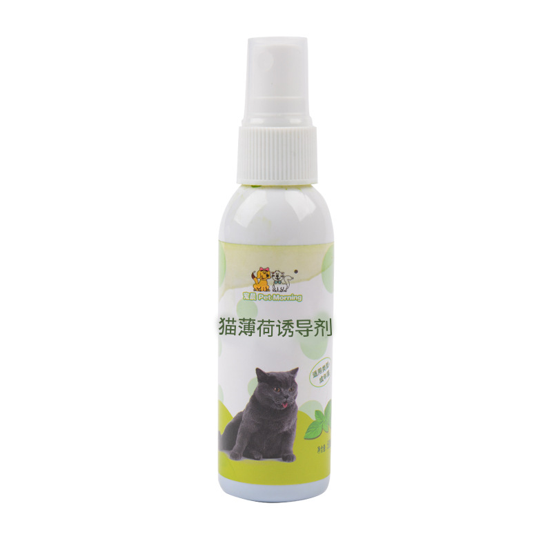 애완 동물 용품 제조 업체 도매 Catnip 스프레이 고양이 유도제 50ml 재미 있은 고양이 장난감 동반자