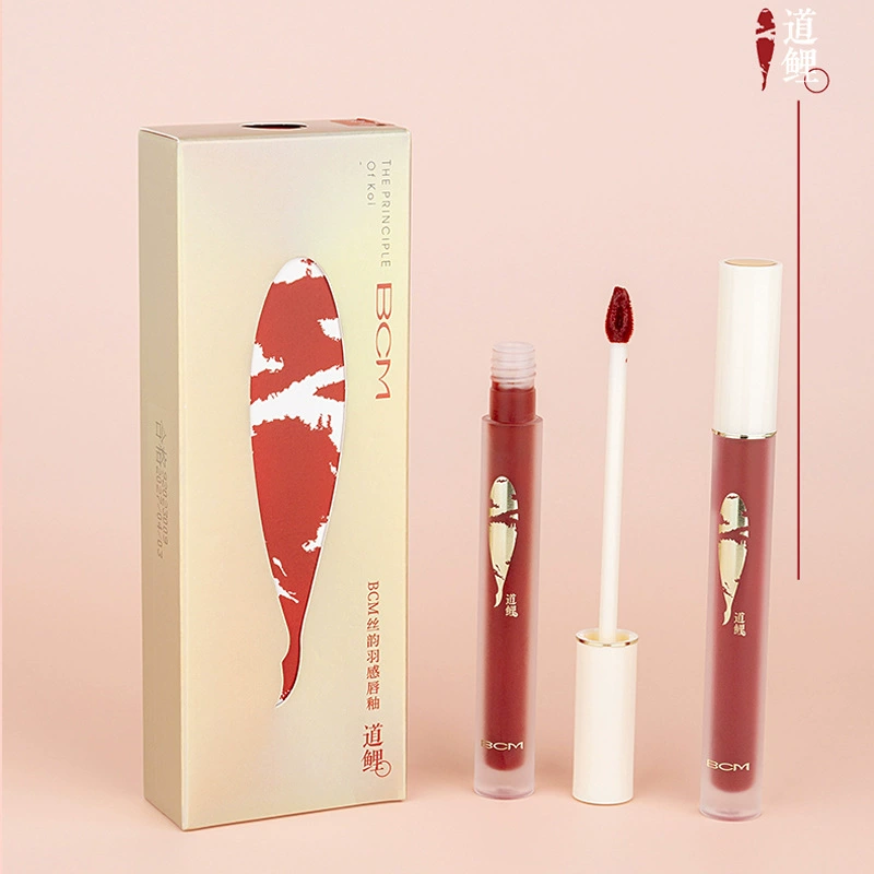 BCM Daolisi Yun Перо губная помада-блеск Velvet Matte Молочный чай Гнилой помидор Блеск губ оптом Dropshipping