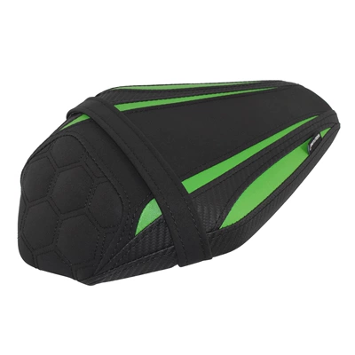 Heightening Front Cushion Rear – Motorcycle cushion - rear-seat-cushion-green