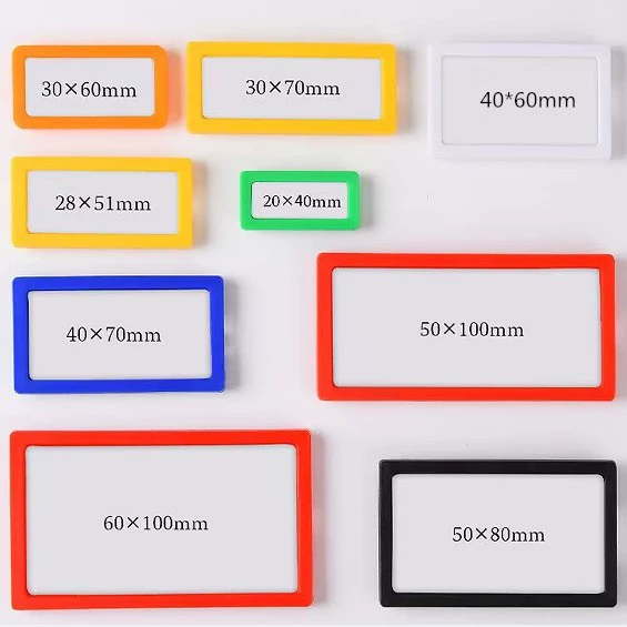 Брендовый магнитный шкаф для документов, имя полки, табличка, классификационная карта, склад, магнитная этикетка, классификация местоположения товара