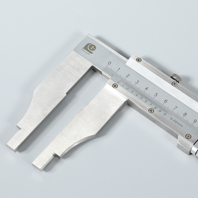 批发桂林广陆单向爪游标卡尺0-500 600  1000  测量尺工具现货