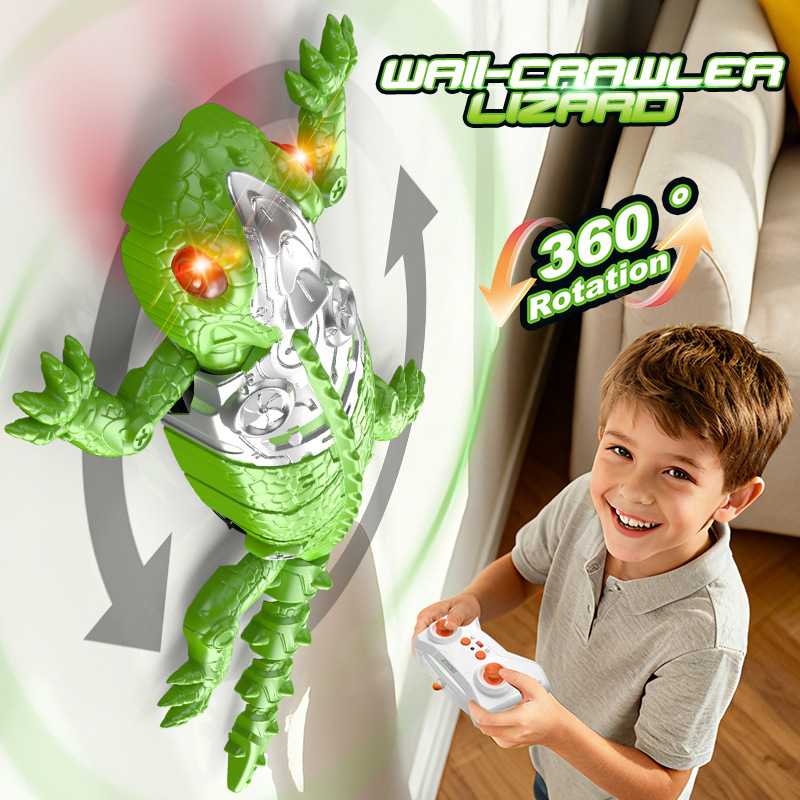 Cross-Border Children's Remote Control Gecko Wall Climbing Car Electric Simulation Lizard Bionic Chameleon Mechanical Animal Wall Climbing Toy Cross-Border Children's Remote Control Gecko Wall Climbing Car Electric Simulation Lizard Bionic Chameleon Mechanical Animal Wall Climbing Toy