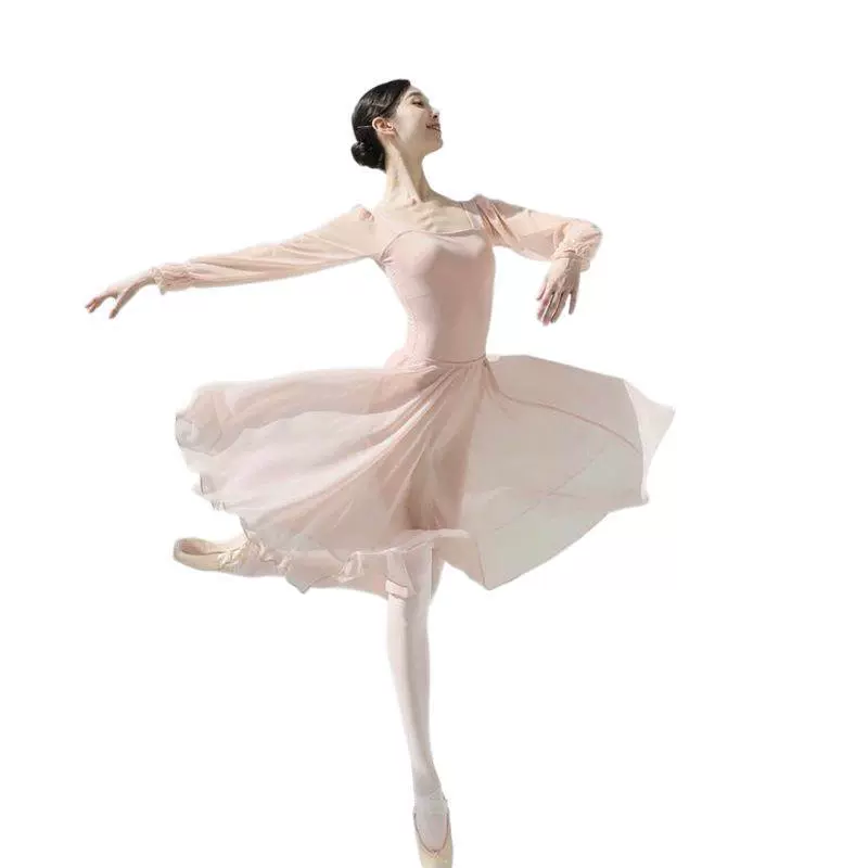 Одежда для занятий балетом, танцевальная одежда, гимнастическая одежда, марлевые юбки, китайские танцоры, базовые тренировки для взрослых, художественные экзамены, балетные юбки для тела.