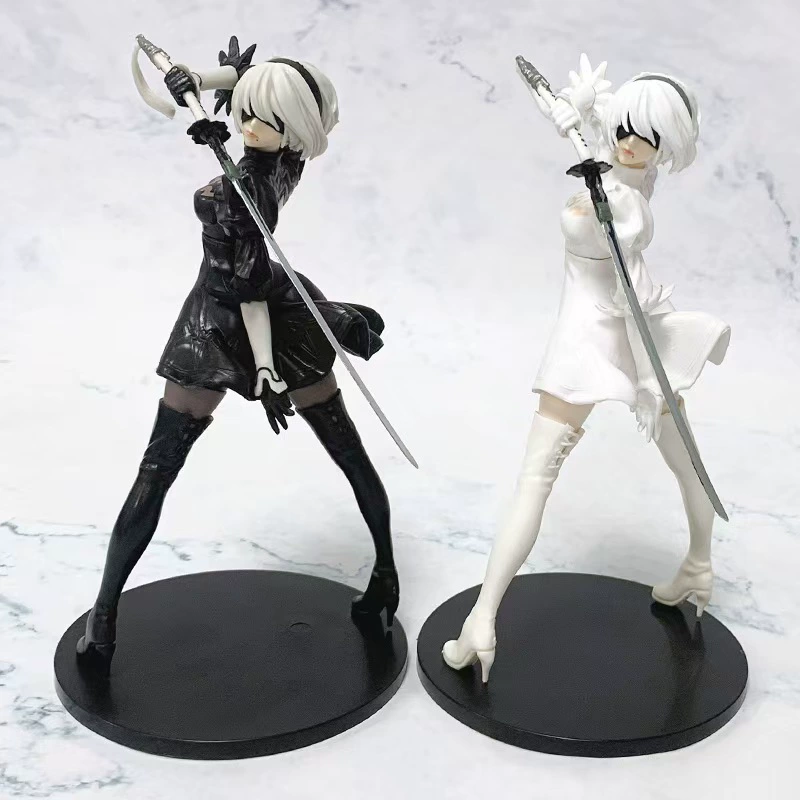 Фигурки персонажей 2B A2 и 9S из NieR:Automata