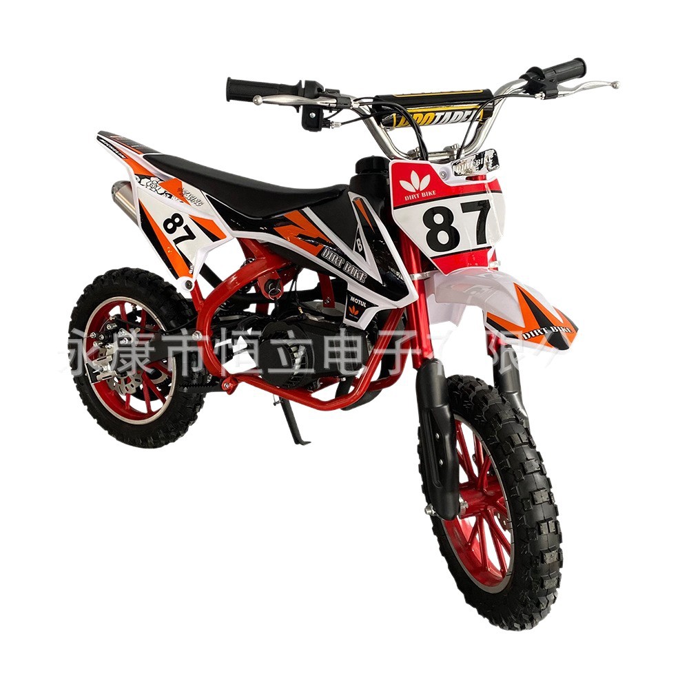 motocicleta cross-border para niños de dos tiempos 49CC pequeña playa de montaña padres e hijos