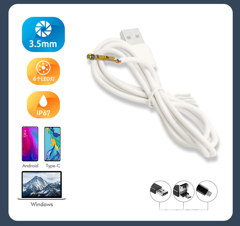 Medizinische OV9734 Endoskop-Kameramodul 900.000 Pixel 1/10 Zoll Ultra-Klein-Sensor