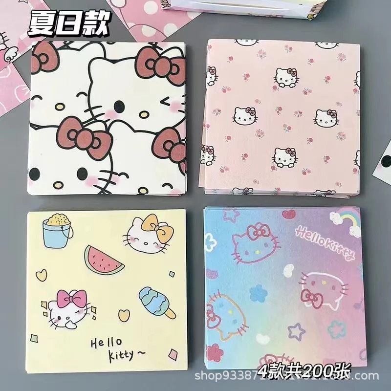 200 sheets of four patterns in a box (size 6*6cm)