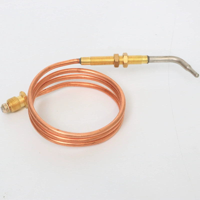 Заводская прямая поставка однопроводная двухпроводная термопара электромагнитный клапан индукционная медная игла воспламенение защиты зонда в сборке газовой плиты