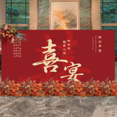 結婚式の背景壁レイアウト婚約ktボード結婚式チェックインギフトウェルカムエリア感謝宴会装飾田舎の屋外背景ボード