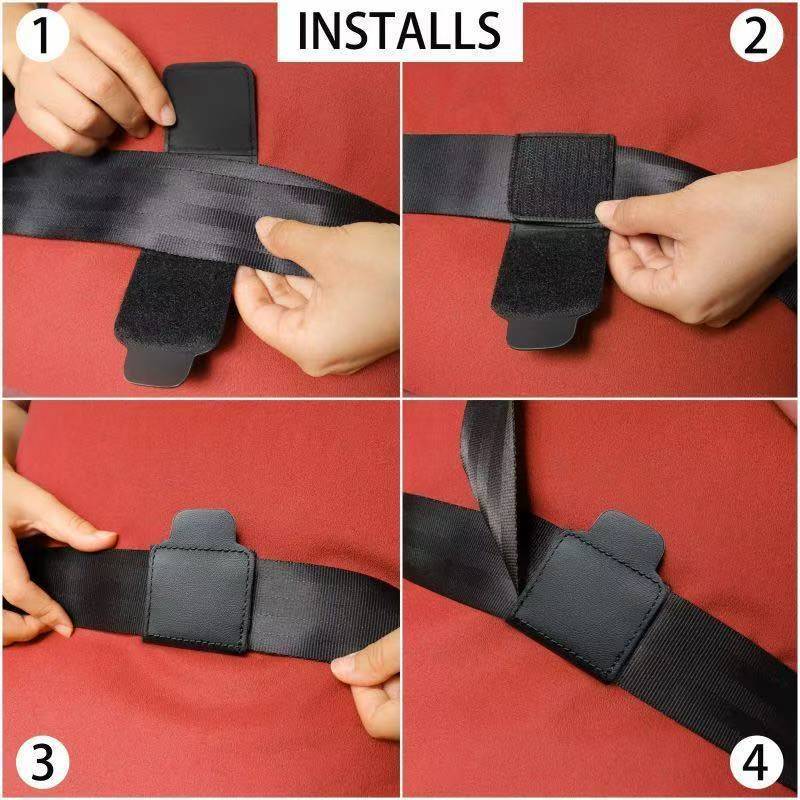 Cross-Border Car Seatbelt Adjuster, Seatbelt Limiter, Child Shoulder Protector, Anti-Neck-Strangling Fastener Adjustment Buckle