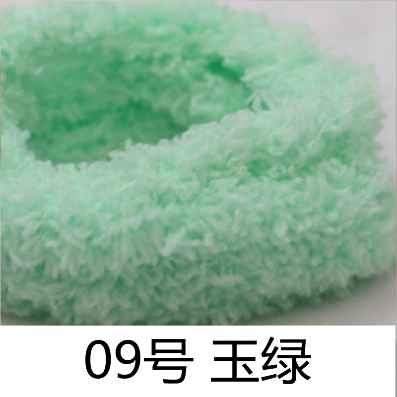 15mm cifrado Twist stick 1 m largo Super grueso Super denso tira de lana de raíz de lana hecha a mano DIY cachorro material paquete