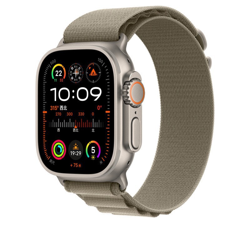 Aplicable a Apple Watch SE Alpine Correa de Nylon Ultra2 Correa de Apple iWatch