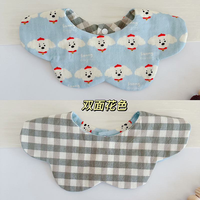 13双面纱布毛球狗