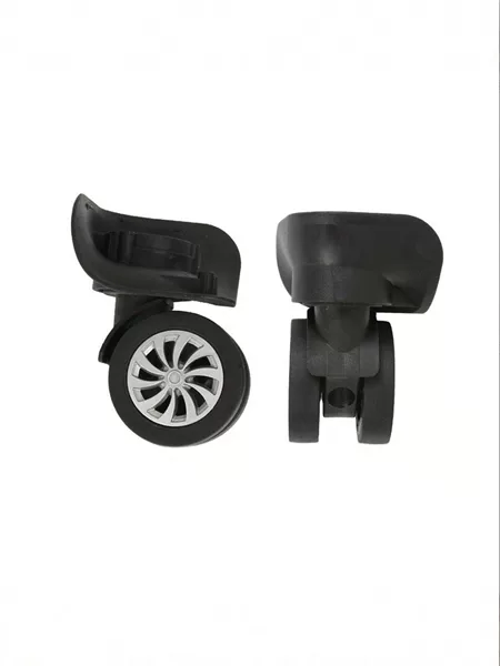 Universal wheel accessories, suitcase wheel protective cover, silicone universal wheel replacement cover, wear-resistant, non-slip, adjustable accessories