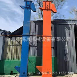 粉末颗粒输送机图片 非标高距离上料机 垂直输送斗式提升机