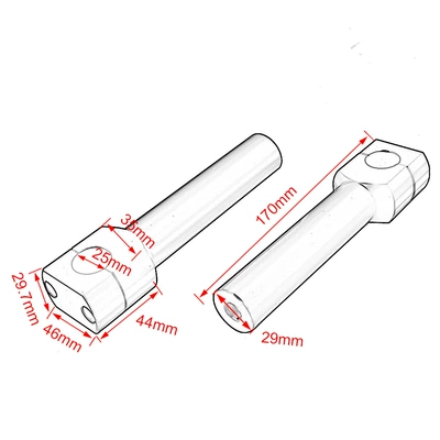 code for Harley Honda – Motorcycle Handle Cover - 25-electroplating