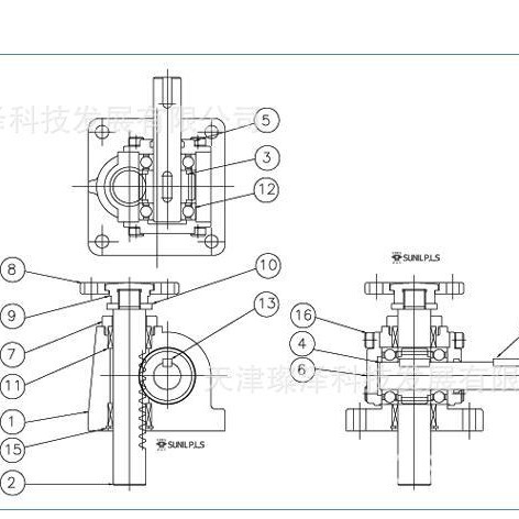 SUNILPLS        SP900F (1000*725-152.5ST)  升降平台、千斤顶