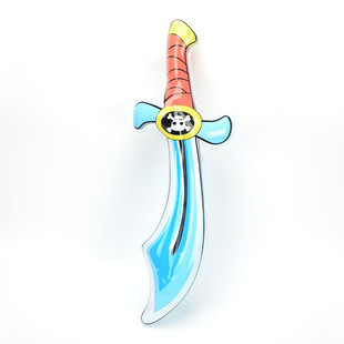 Children's cartoon inflatable toys 75 pirate knife toy wholesale commodity kindergarten gift props