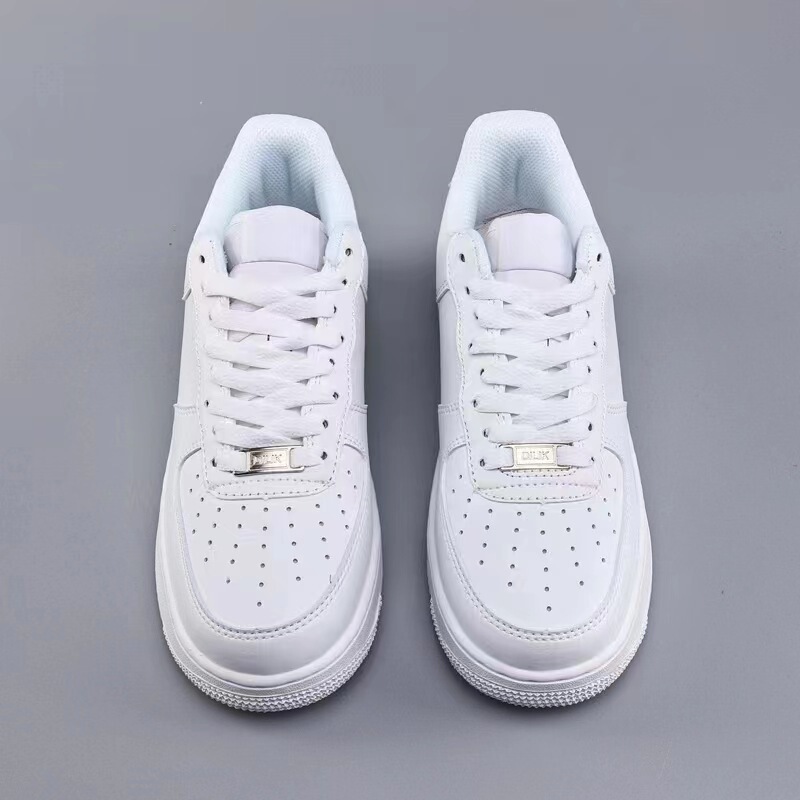 莆田産スーパーファイバーレザーAF1エアフォースワン純白万能定番男女兼用カップルカジュアルシューズ直送|undefined