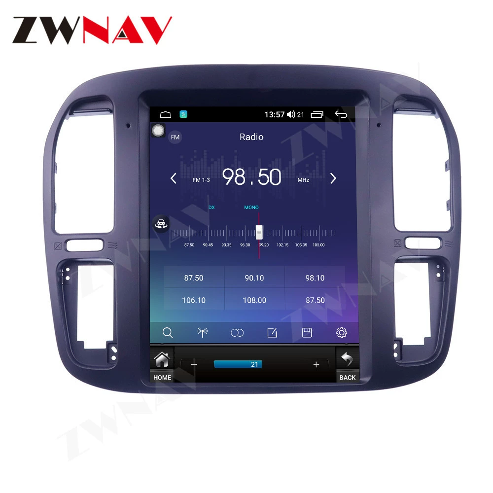 Suitable for Rand Cool Road LC100 Lexus LX470 Android central control modification large -screen navigation all -in -one