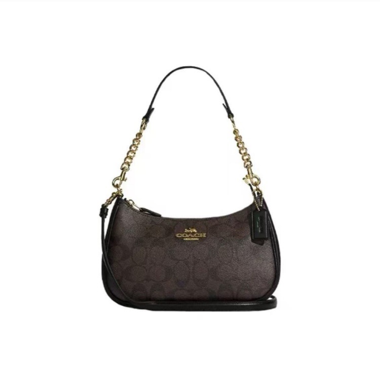 Kojia Ole2025 nuevo tipo teri25 bolsas axilales clásicas de moda de un solo hombro bolsas de media luna de mano