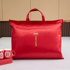 卸売り夏凉被シルク包装袋エアコン布団セットベッドカバーシルク布団収納ギフトバッグ