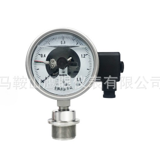 电接点压力表 YTX-100型WIKA款式带开关电接点的波登管压力表