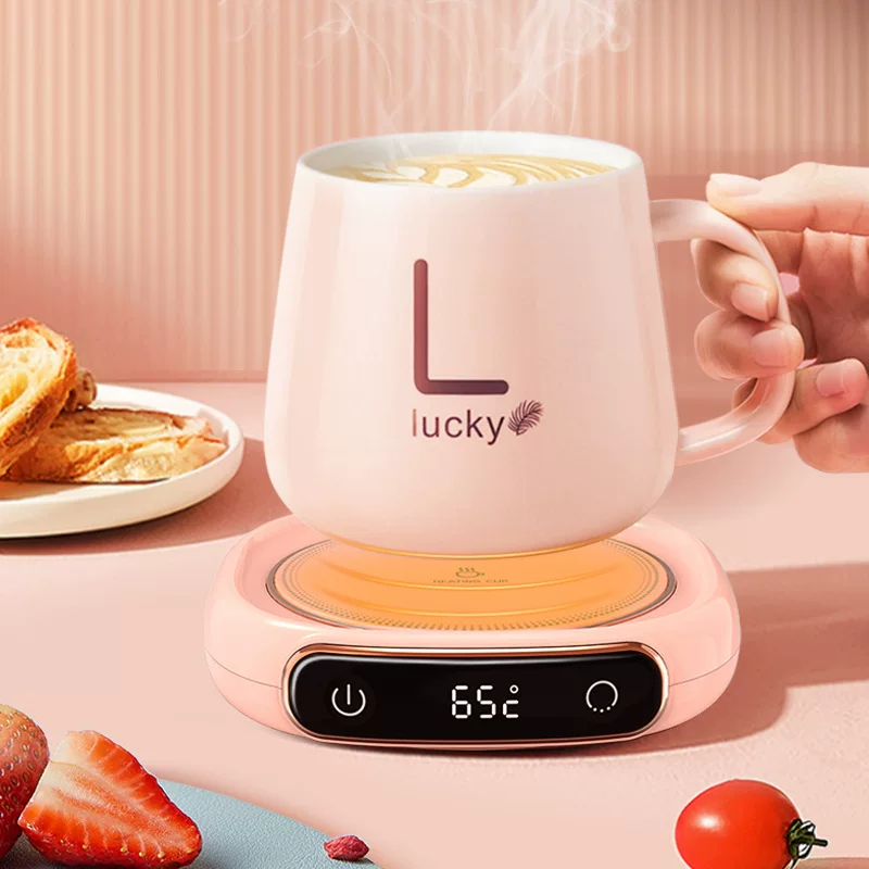 Умный термос Lucky 2022, подогреватель кружки с контролем температуры, 110/220 В