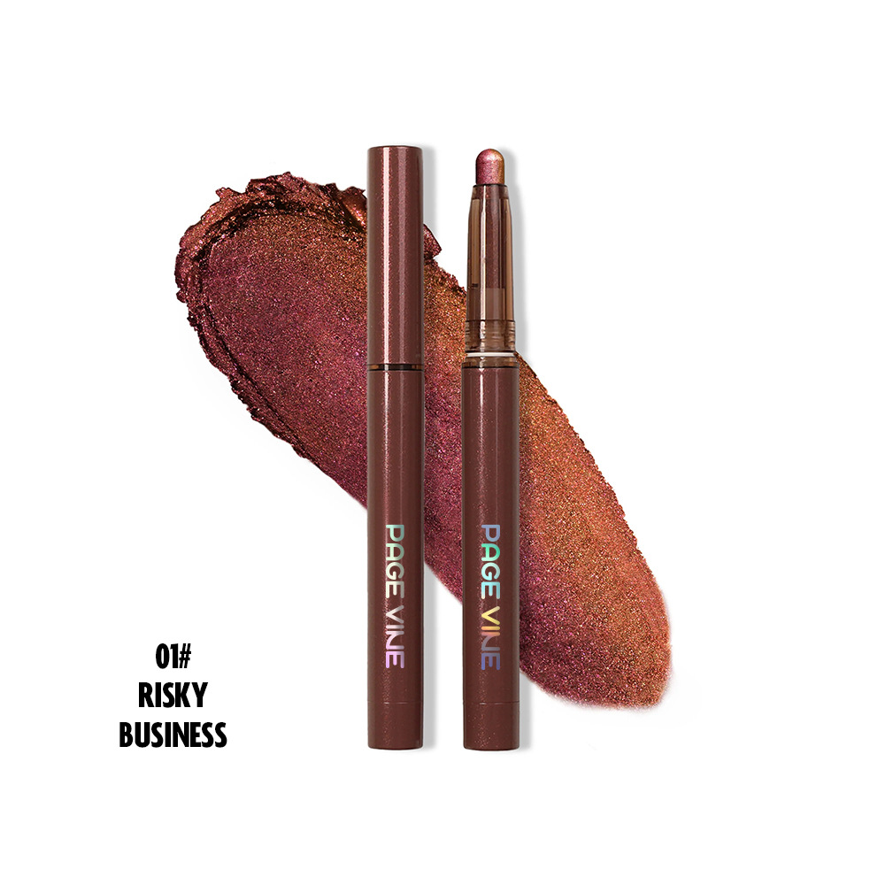 Maquillaje PAGE VINE, Iluminador en Barra, Sombra de Ojos en Barra Amazon TK Aegyo-sal, Sombra de Ojos en Lápiz de 12 Colores, Sombra de Ojos de Gran Marca